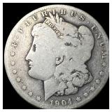 1904-S Silver Morgan Dollar NICELY CIRCULATED