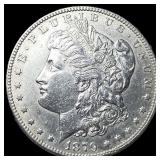1879-S Rev 78 Silver Morgan Dollar CHOICE AU