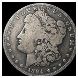 1894-O Silver Morgan Dollar NICELY CIRCULATED