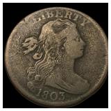 1803 Draped Bust Large Cent LIGHTLY  CIRCULATED