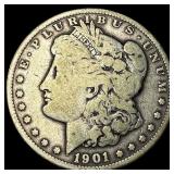 1901 Silver Morgan Dollar LIGHTLY CIRCULATED