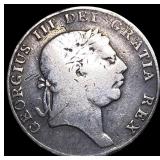 1813 Ireland Silver 10 Pence Bank Token
