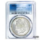 1884-O Morgan Silver Dollar PCGS MS64