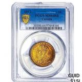 1912 Canada Cent PCGS MS64 RB