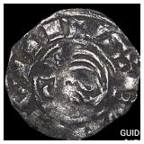 Crusades Anitoch Bohemond III Silver Denar