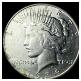 1934 Peace Silver Dollar CLOSELY UNCIRCULATED