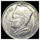 1960 Morocco Silver 1 Dirham HIGH GRADE