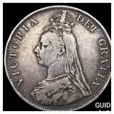 1890 Great Britain Silver 1 Florin