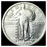 1917 Standing Liberty Quarter CLOSELY UNCIRCULATED