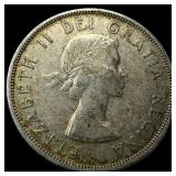 1957 Canada Silver Dollar UNCIRCULATED