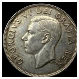 1951 Canada Silver Dollar UNCIRCULATED