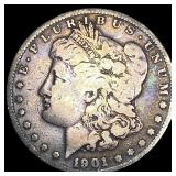 1901-S Silver Morgan Dollar LIGHTLY CIRCULATED
