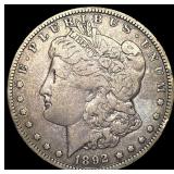 1892-O Silver Morgan Dollar LIGHTLY CIRCULATED