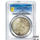 (1876)M9 Japan Trade Dollar PCGS XF Detail