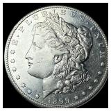 1899-S Silver Morgan Dollar CLOSELY UNCIRCULATED