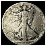 1919-S Silver Walking Liberty Half Dollar LIGHTLY