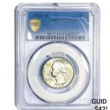 1940-D Washington Silver Quarter PCGS MS64