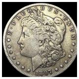 1897-S Silver Morgan Dollar LIGHTLY CIRCULATED