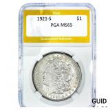 1878-CC Morgan Silver Dollar PGA MS65