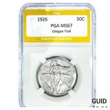 1926 Oregon Trail Half Dollar PGA MS67