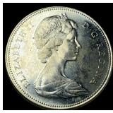 1967 Canada Silver Dollar Goose Centennial UNCIRCU
