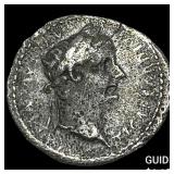 Roman Empire Tiberius 14-37 AD Silver Denarius "