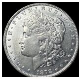 1878 Silver Morgan Dollar CLOSELY  UNCIRCULATED