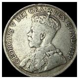 1931 Canada Silver 50 Cents LIGHTLY CIRCULATED