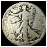 1921 Walking Liberty Half Dollar NICELY CIRCULATED