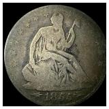 1855 Arrows Seated Liberty Half Dollar NICELY CIRC