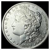 1903-S Silver Morgan Dollar CLOSELY UNCIRCULATED