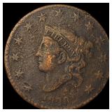 1830 Coronet Head Large Cent LIGHTLY  CIRCULATED