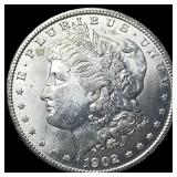 1902-O Silver Morgan Dollar GEM BU