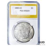1880-CC Morgan Silver Dollar PGA MS64+