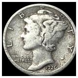 1926-S Silver Mercury Dime NEARLY  UNCIRCULATED