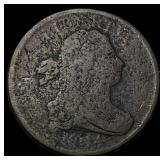 1804 Draped Bust Half Cent NEARLY  UNCIRCULATED