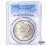1884-O Morgan Silver Dollar PCGS MS64