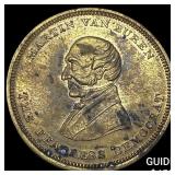1862 Martin Van Buren Memorial Medal