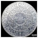 1352[1933] Morocco Silver 20 Francs