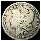 1886-S Silver Morgan Dollar LIGHTLY  CIRCULATED