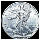 1934-S Silver Walking Liberty Half Dollar  UNCIRC