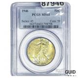 1946 Walking Liberty Half Dollar PCGS MS64