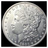 1883-S Morgan Silver Dollar CHOICE AU