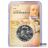 1955 Franklin Half Dollar NGC PF67