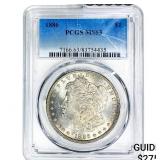 1886 Morgan Silver Dollar PCGS MS63