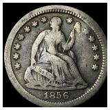 1856-O Silver Half Dime LIGHTLY CIRCULATED