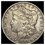 1901 Morgan Silver Dollar NEARLY UNCIRCULATED