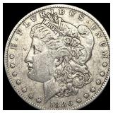 1886-O Silver Morgan Dollar LIGHTLY CIRCULATED