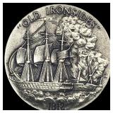 commemorative medal featuring "Old Ironsides" HI