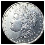 1904 Morgan Silver Dollar CHOICE AU